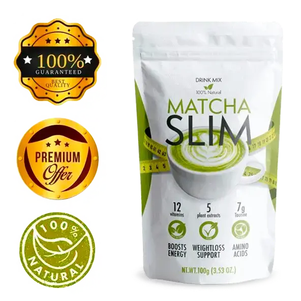 Опаковка на продукта Matcha Slim